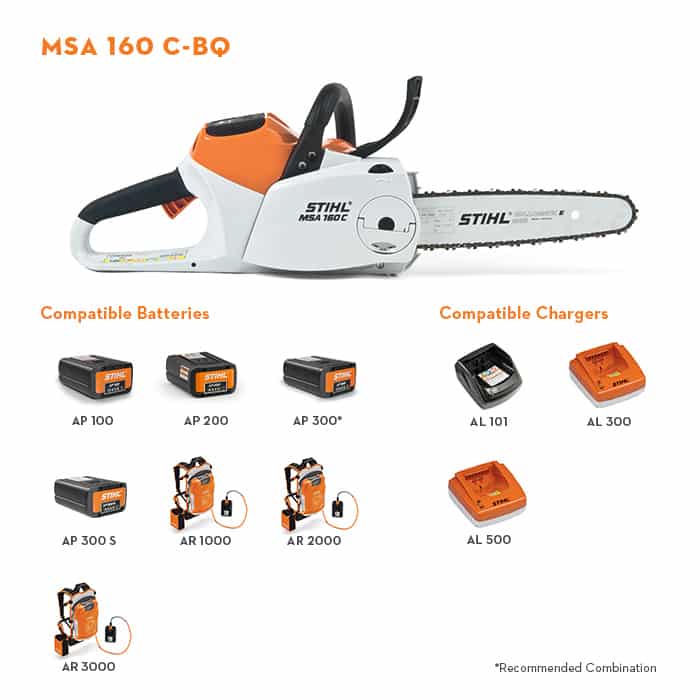 Stihl MSA 160 c b chainsaw 2 - Chenango Supply Punta Gorda FL