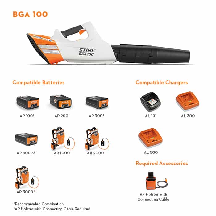 STIHL Battery Blower BGA 100 2 - Chenango Supply Punta Gorda FL