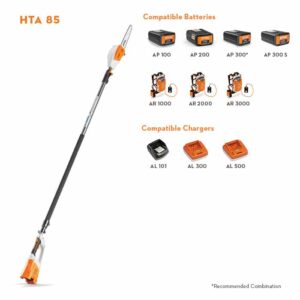 STIHL Battery Pole Pruner HTA 85 2 - Chenango Supply Punta Gorda FL