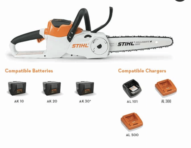 battery powered outdoor equipment