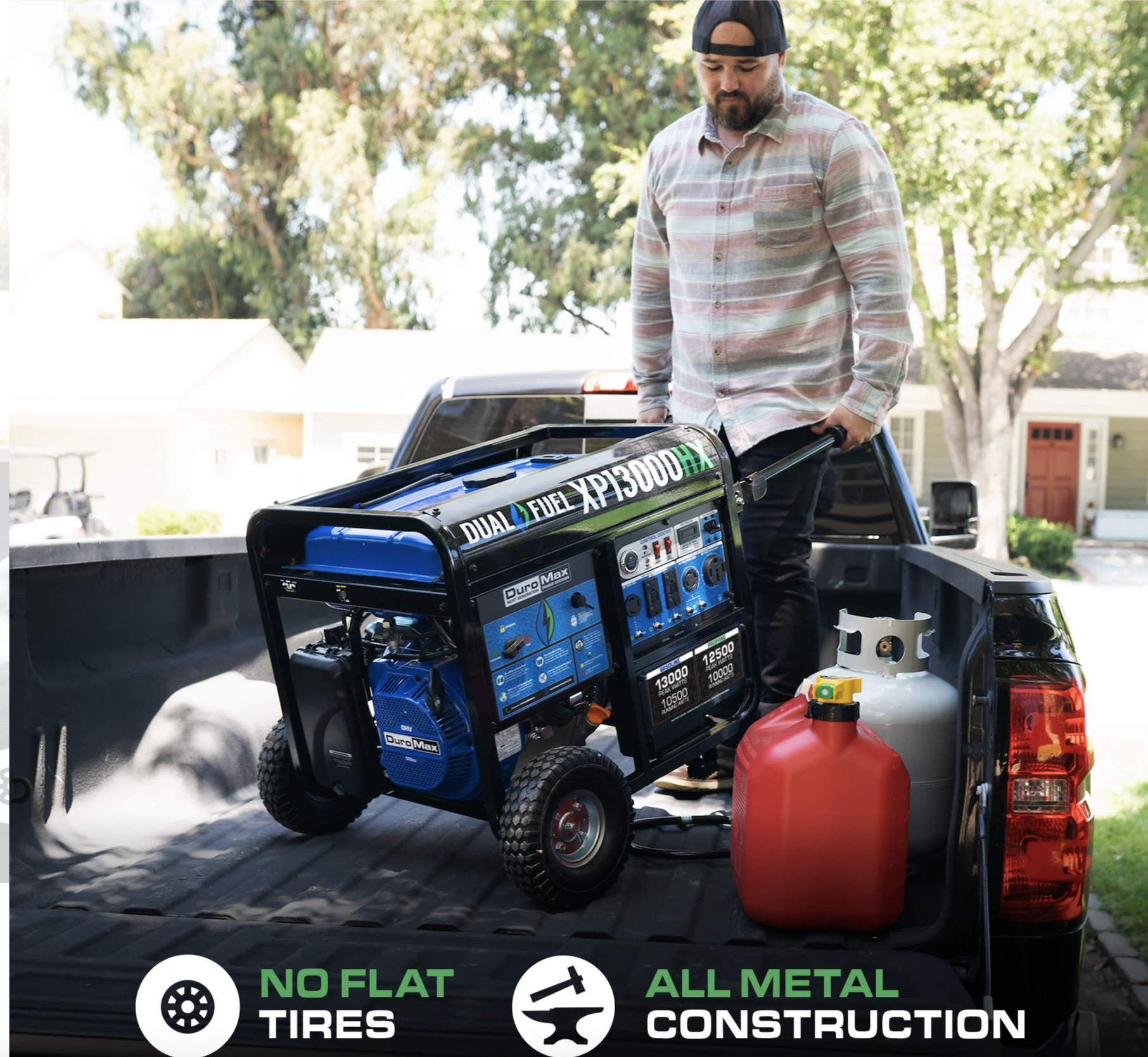 DuroMax Dual Fuel Portable Generator - XP13000EH 13,000-Watt 14 DuroMax Dual Fuel Portable Generator - XP13000EH 13,000-Watt - Image 14